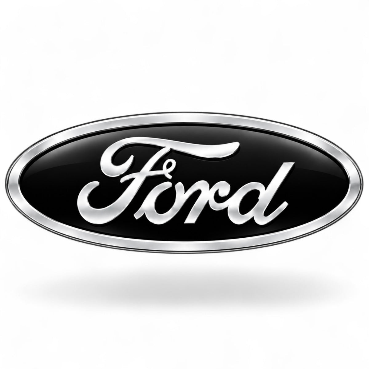 FORD - Black Oval Pillow