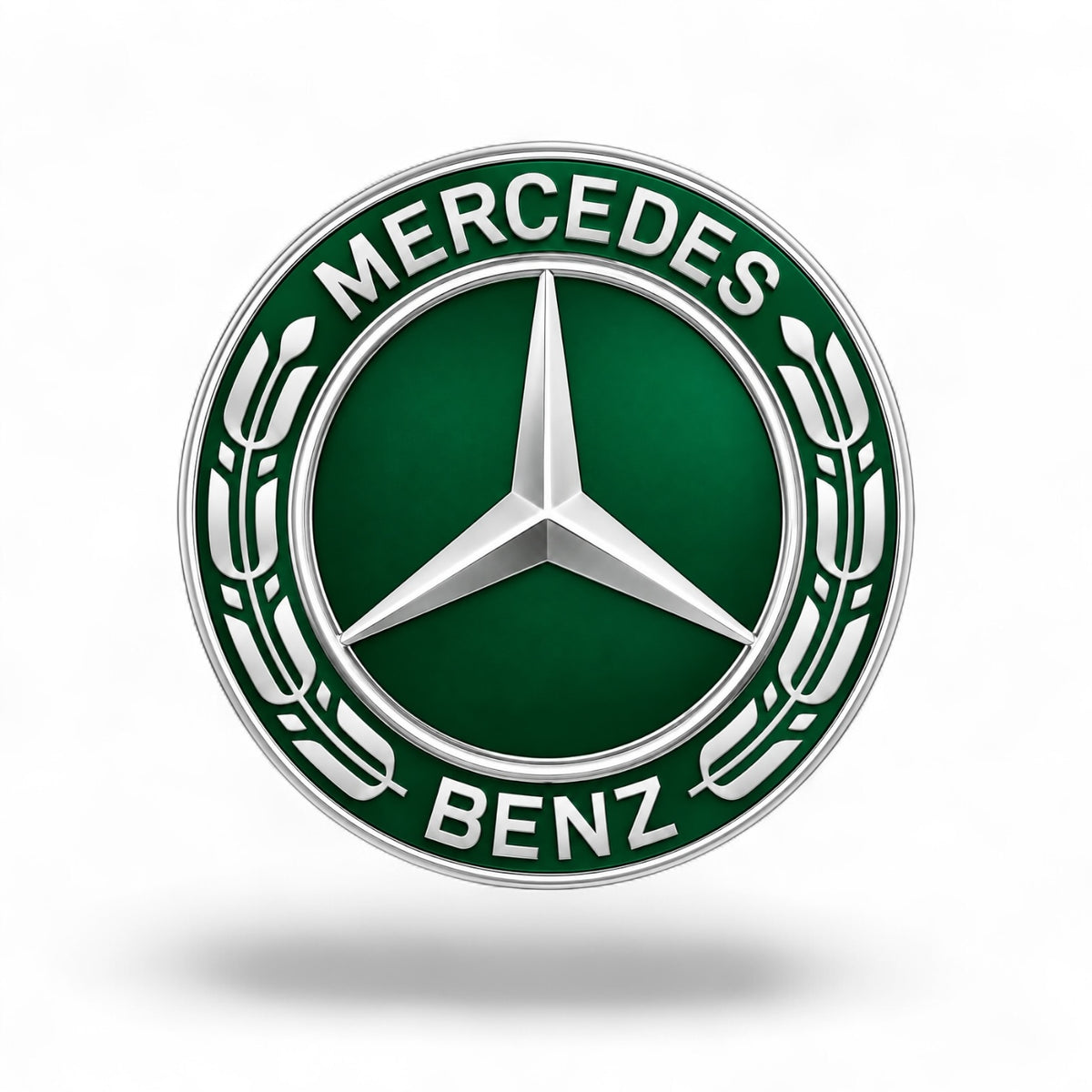 MERCEDES - Green Badge Pillow