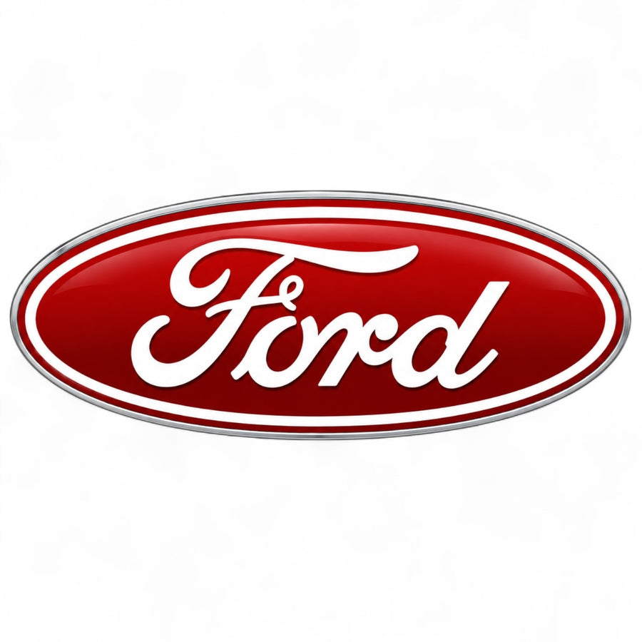 FORD - Red Oval Pillow